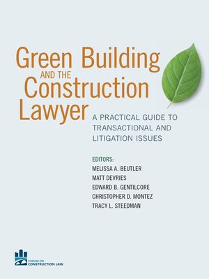 cover image of Green Building and the Construction Lawyer